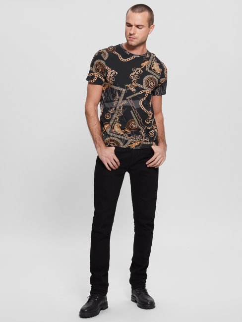 Jet Noir Multi éco Quattro G Tee Guess