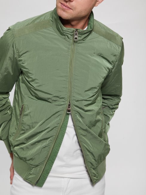 Veste Technique Guess Verte à Bascule