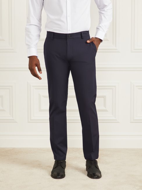 Guess Bleu Pantalon Chino élégant Marcello Performant