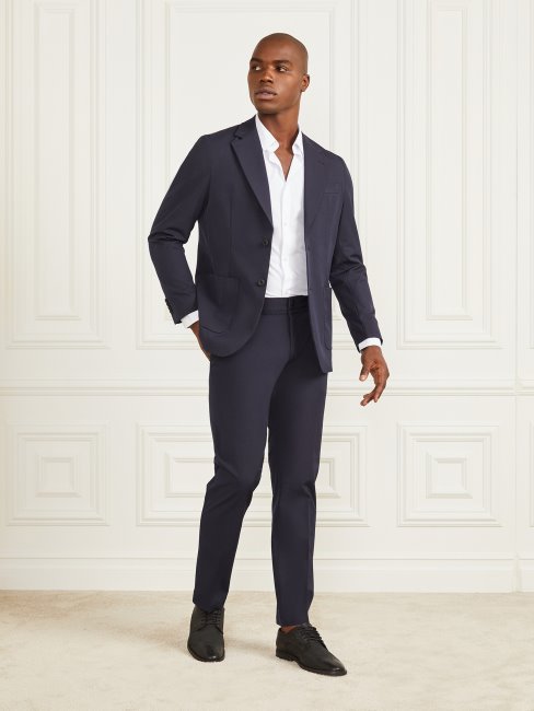 Guess Bleu Pantalon Chino élégant Marcello Performant