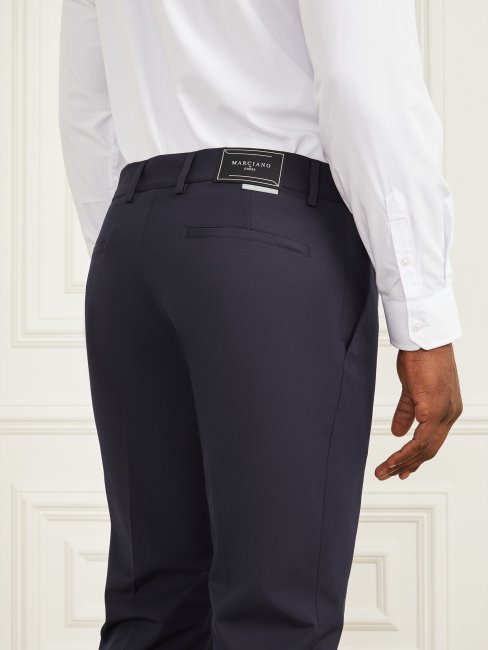 Guess Bleu Pantalon Chino élégant Marcello Performant