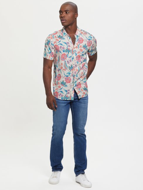 Guess Domaine Floral Chemise à Fleurs écologiques