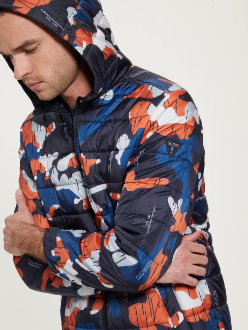 Veste Multi Transformable Bleu élégant Guess