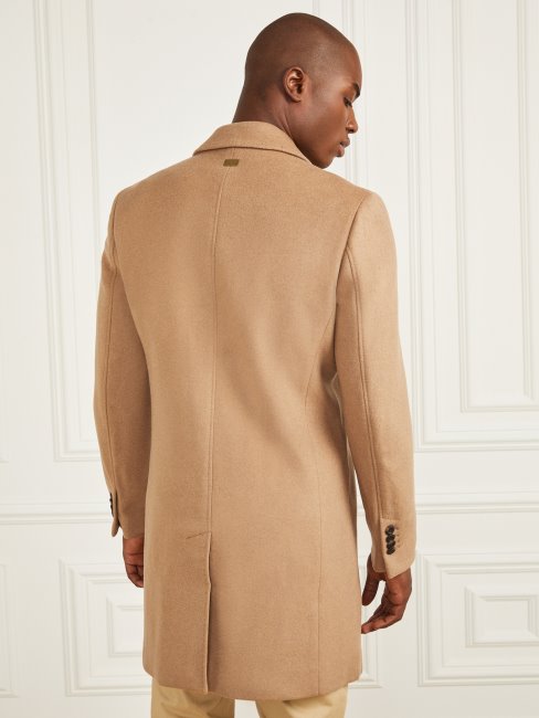 Guess Manteau En Laine Mélangée à Boutonnage Simple Irishell