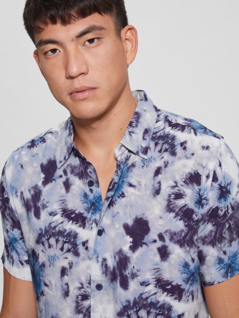 Guess Tie Dye Burst éco Rayonne Tie-dye Birst Nuisette