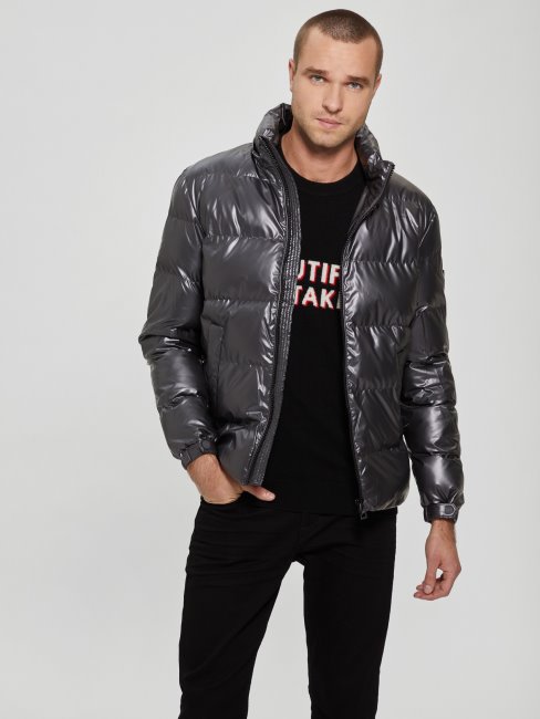 Doudoune Métallisée Devinette Magnétique