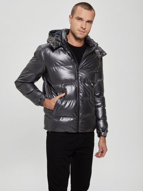 Doudoune Métallisée Devinette Magnétique