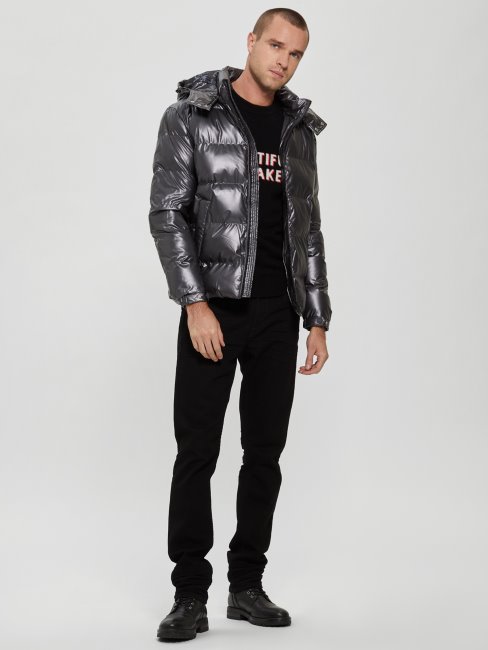 Doudoune Métallisée Devinette Magnétique