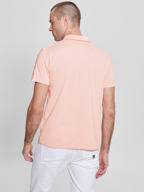 Polo Paul Pique Tape Guess Blossom Rose Clair