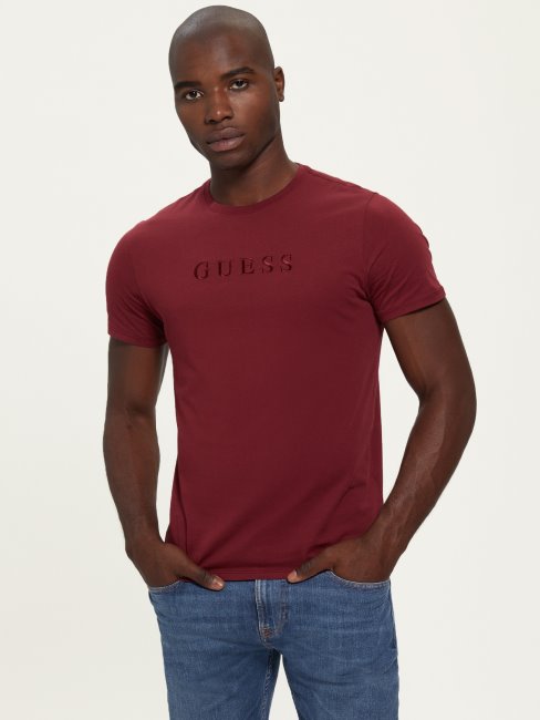 T-shirt Logo Brodé Guess Vino