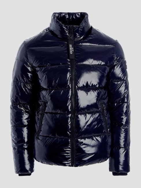 Guess Bleu élégant Doudoune Liquide