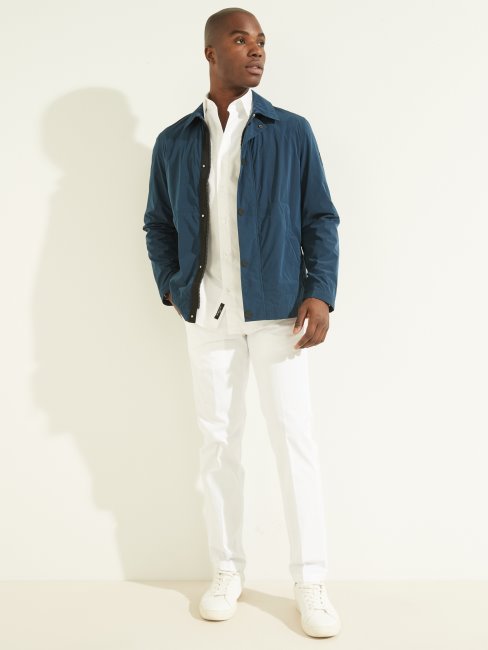 Veste Technique Guess Bleu Soie