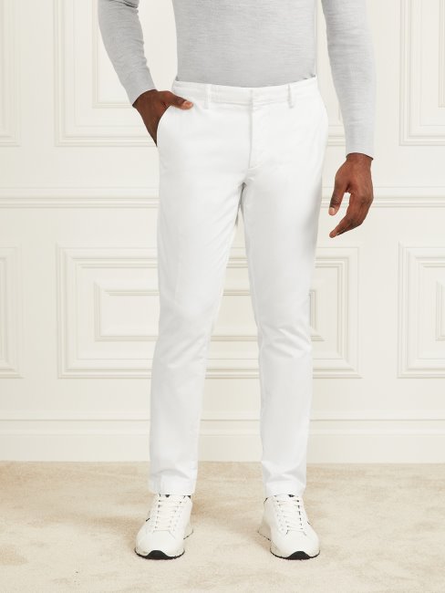 Pantalon Chinois Hugh Easy Eco White Spirit Guess