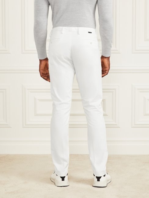 Pantalon Chinois Hugh Easy Eco White Spirit Guess