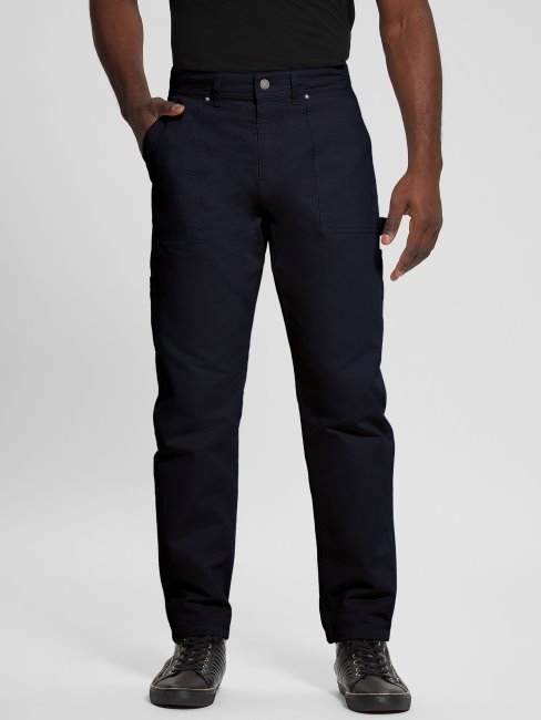 Guess Pantalon Karpenter Bleu élégant