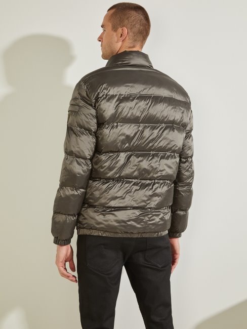 Doudoune Matelassée Vert Cantine Guess