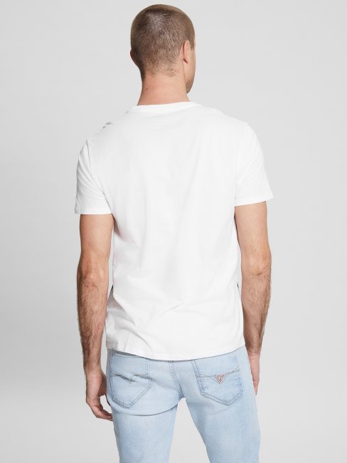 T-shirt Devinez éco Blanc Pur Sort Et Fortune