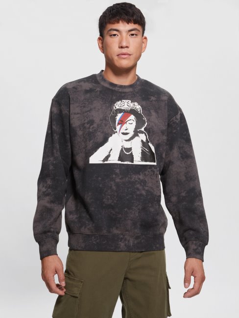 Sweat Reine Jet Noir Multi Guess