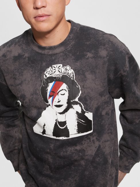 Sweat Reine Jet Noir Multi Guess