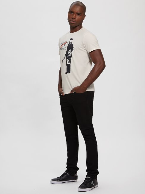 T-shirt De Rêves Annulés Blanc Sel Devinez