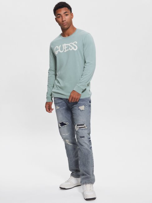 Ballon Fille Tee Guess Sheri Bleu Multi