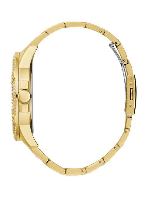Montre Dorée à Strass Strass Gold Guess