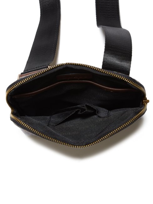 Guess Ederlo Sac à Bandoulière Plat Noir