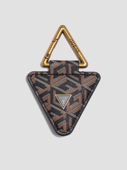 Porte-clés Triangle Ederlo Guess Noir