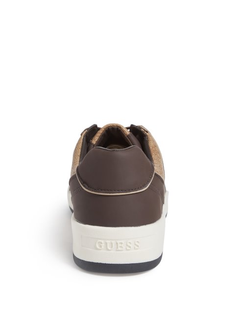 Vicenza Baskets Basses Guess Marron