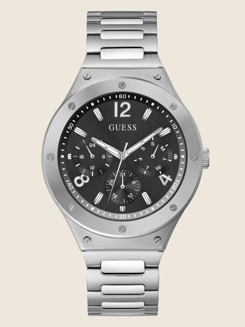 Montre Multifonction Multi Argentée Guess