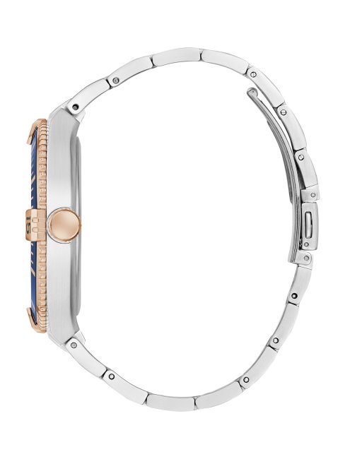 Montre Analogique Multi-tons Et Bleues Guess Multi