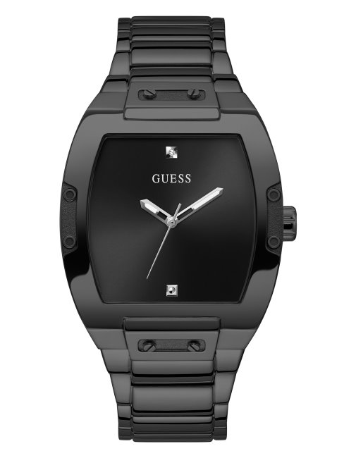 Montre Analogique Guess Multi à Barillet En Métal Noir