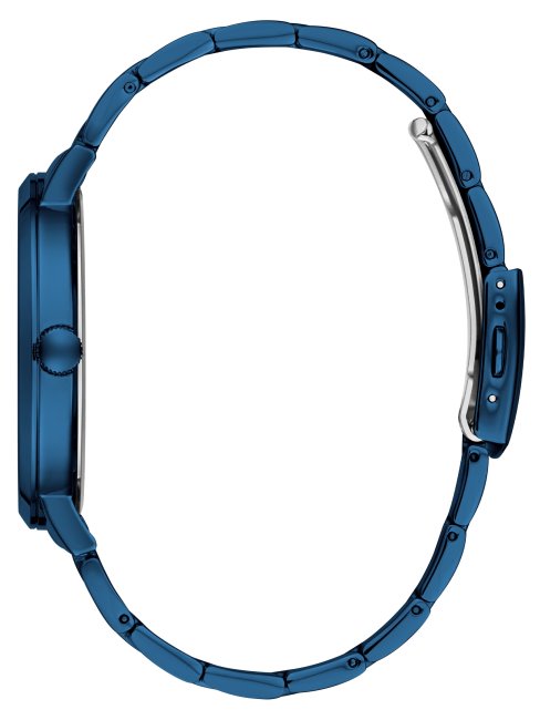 Montre Analogique Guess Bleu Diamant Bleu