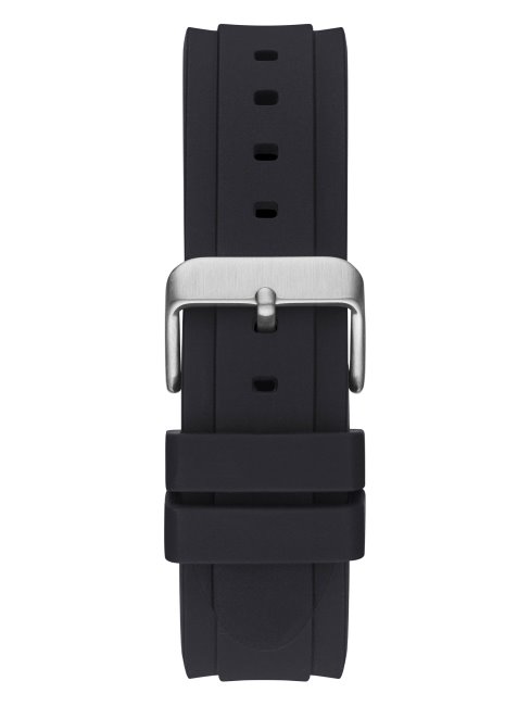 Montre Multifonction Argentée Et Noire Multi Guess