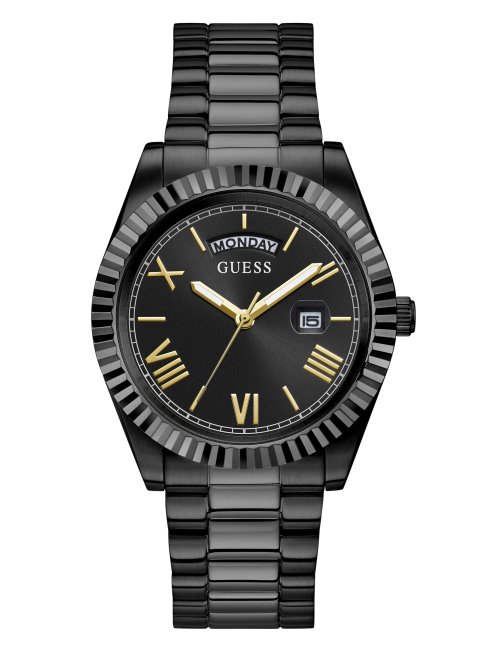 Montre Analogique Multi Connaisseur Noire Guess