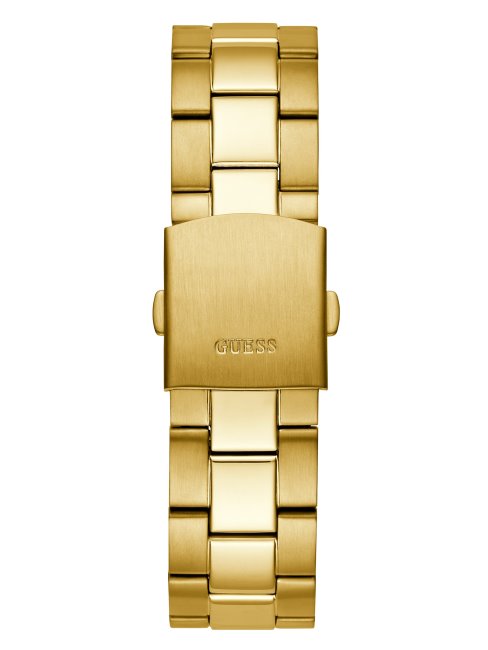 Montre Multifonction Noire Et Dorée Guess Gold