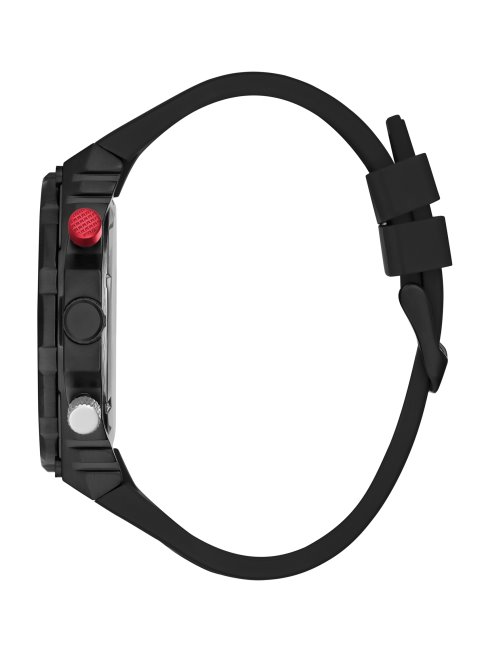 Montre Multifonction Cadran Noir Exposé Guess Multi