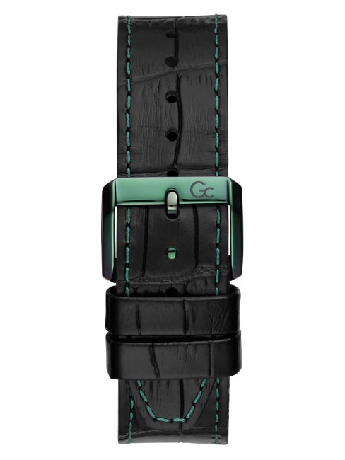 Montre Multifonctions Guess Multi Gc En Cuir Noir