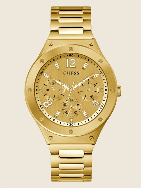 Montre Multifonctions Guess Multi Dorée