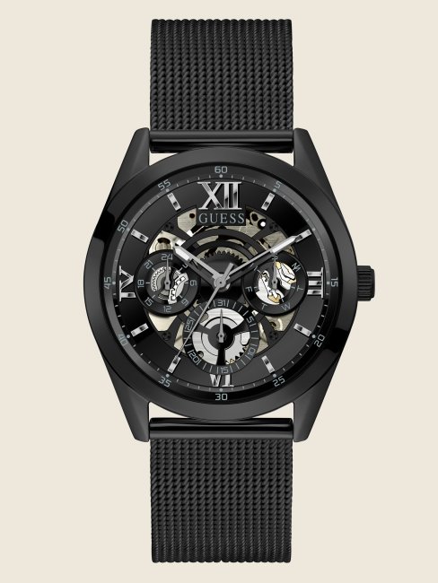 Montre Multifonction Noire Multi Guess
