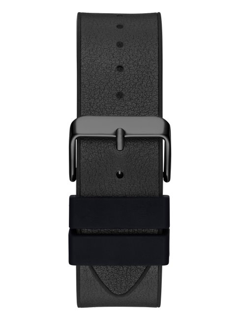 Montre Analogique Découpée Noire Guess Noir