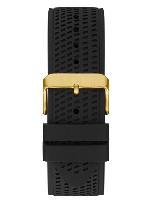 Montre Tachymètre Noire Et Dorée Multi Guess