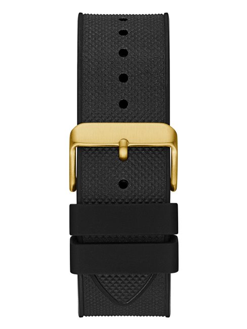 Montre Multifonction Multi Dorée Et Noire Guess