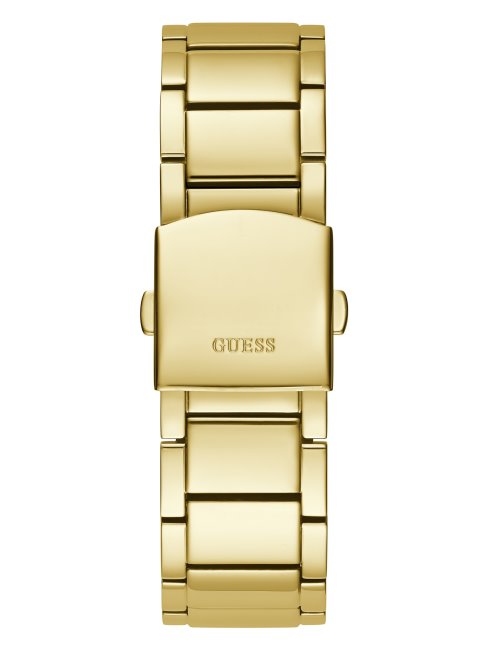 Montre Analogique à Cadran Exposé Doré Guess Multi