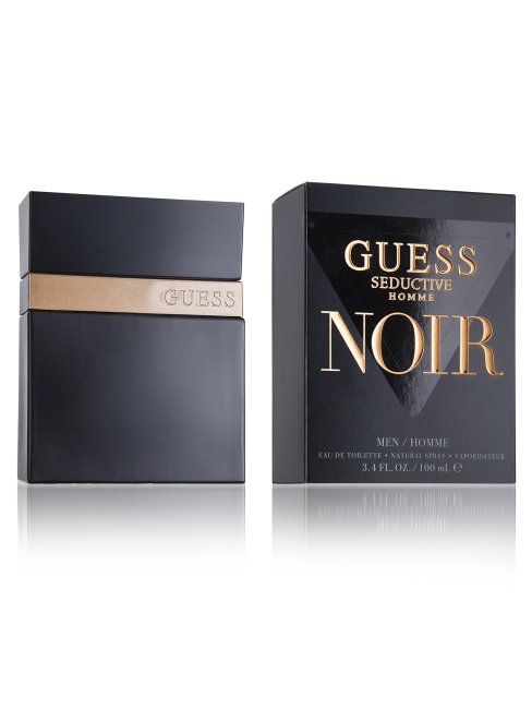 Guess Seductive Noir Pour Homme Eau De Toilette 3,4 Oz Couleur