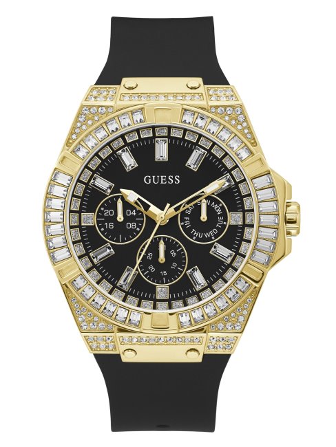 Montre Multifonction Dorée Oversize Multi Guess