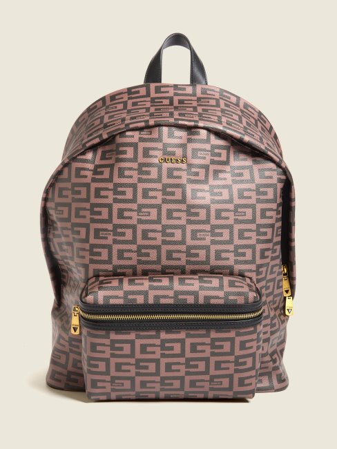 Guess Escape Sac à Dos Compact Marron