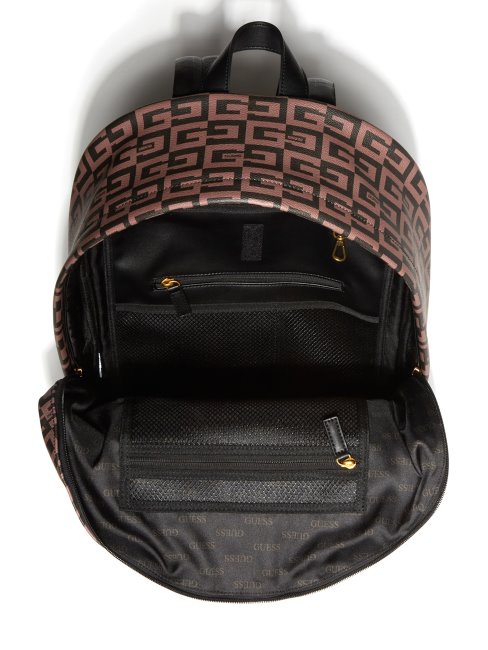 Guess Escape Sac à Dos Compact Marron