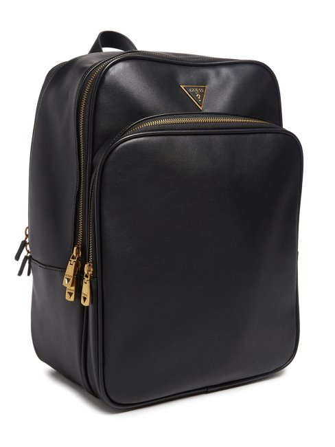 Guess Scala Smart Carré Sac à Dos Noir
