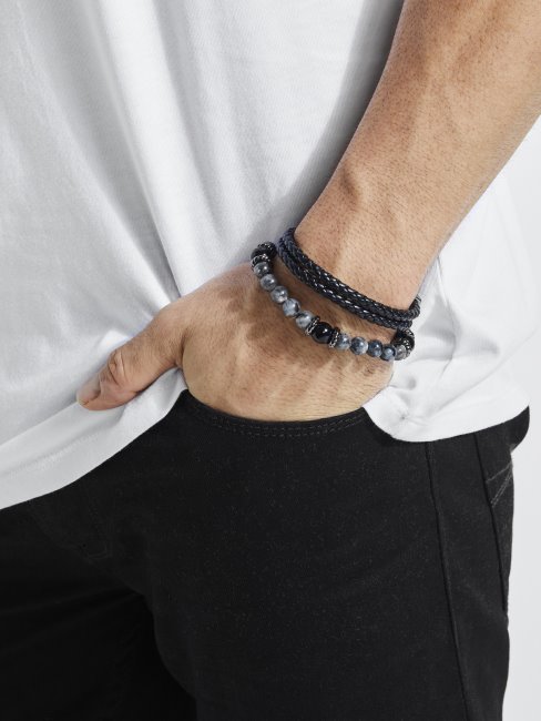 Ensemble De Bracelets En Perles Marbrées Multi Guess